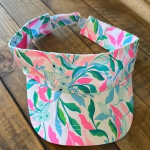 Lilly Pulitzer Colorful Floral Visor Hat